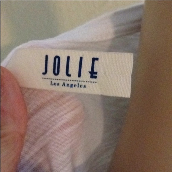 Jolie White Tee Shirt Tunic - Picture 3 of 4